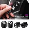 1Set Car Keychain Key Ring with Auto Tire Valve Caps Tyre Dust Cap Emblem For Renault Fluence Scenic Duster Logan Koleos Kadjar R444