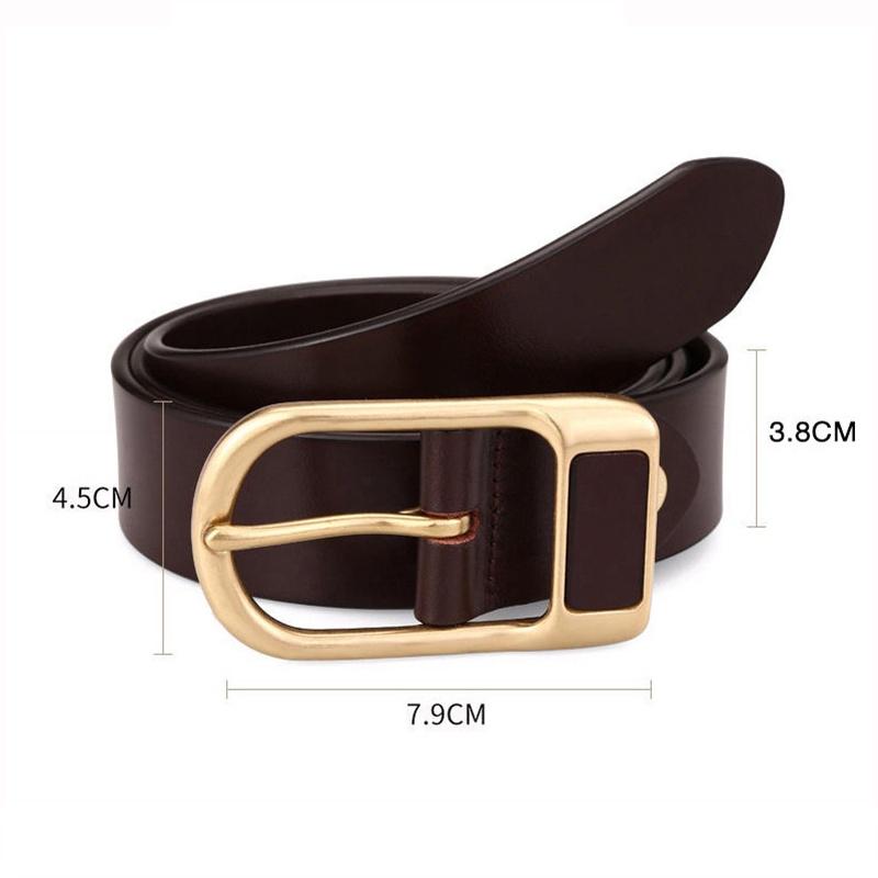 Men's 3.8cm Faux Leather Belt Fashion Needle Buckle Waistband Business Casual Pant Belt Durable Stylish Belt for Men Versatile Daily Wear Accessory