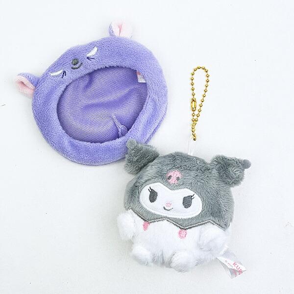 Sanrio Kuromi Hidden Plush Keychain Mascot
