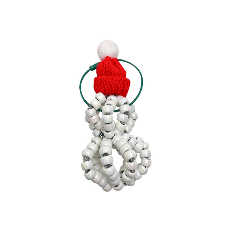 

Aurora Bead Snowman Keychain Making - 1-person Set