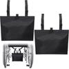 Wheelchair Hanging Storage Bag 1Pcs Waterproof Oxford Adjustable Straps Easy to Install for Seniors Daily Use
