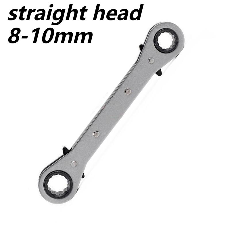 Two Way Multifunctional Wrench Ratchet Wrench Mechanical Workshop Hand Wrenches Professional Mechanic Work Wrenches Double Ended