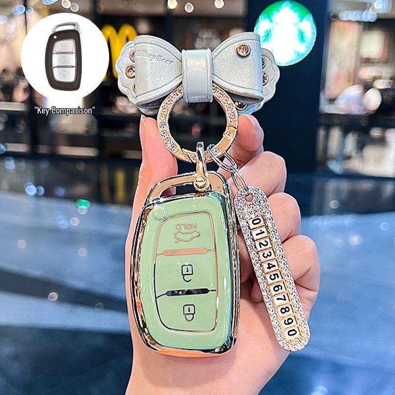 Hyundai Key Cover: Sonata, ix35, Langdong, Mingtu, ix25, Yue Dong, Reina, Elantra Key Shell Bag