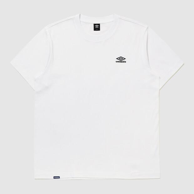 UMBRO 2-Pack Short Sleeve T-Shirt White/Black Ur111Crs20