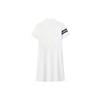 FILA Athletics Letter Logo Print Color Block Tennis Fashion Sports Polo Dress Women Dresses Jade-White A11W133302F-WT