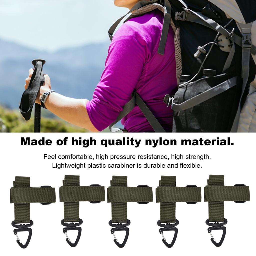 5pcsCelsiusset Multi Purpose Glove Hanging Buckle Nylon Glove Hook Clip