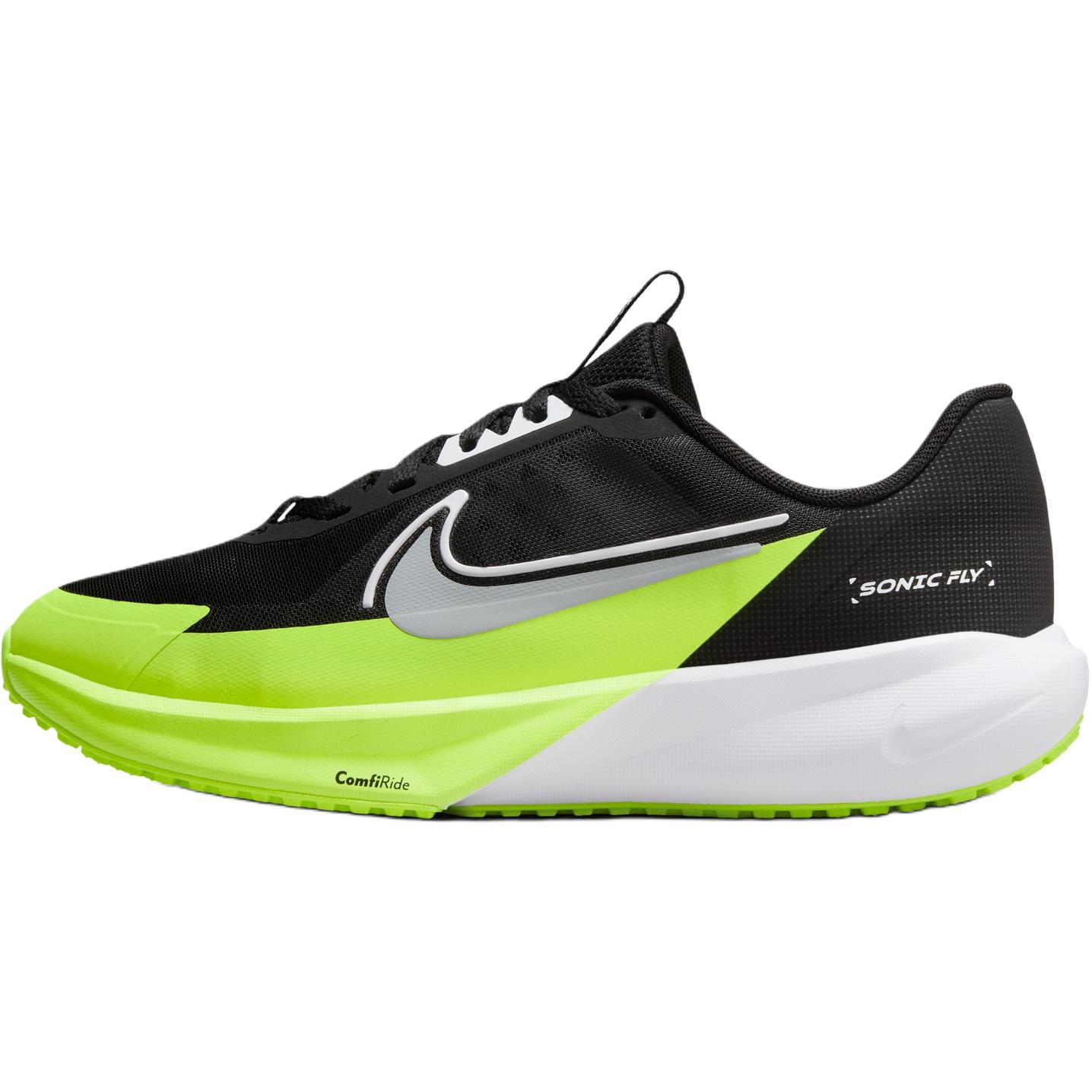 

New Nike SONIC FLY Cushioning, Rebound, Breathable, Support Low Top Kids Running Shoes Black Yellow Teenagers FZ0017-002 38.5