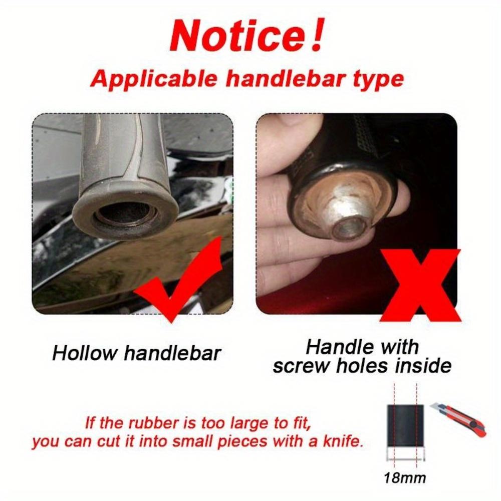 2PCS Motorcycle Handlebar End Plug Grip Handlebar Plug Cover Slider Motorcycle Suitable For Most Motorcycle Motorcycle Accessori
