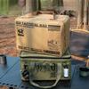 Outdoor folding storage box picnic camping storage box tableware kitchenware outdoor tactical storage bag large capacity