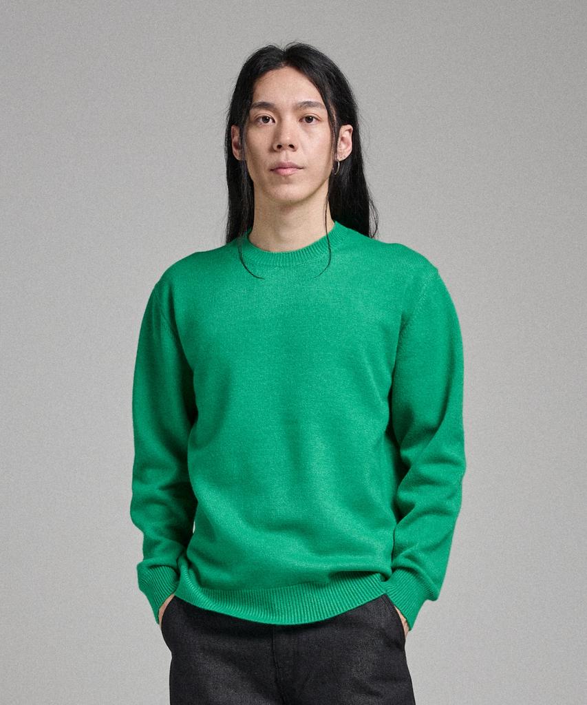 ANALOG MOOD Signature Soft Round Knit (Green)