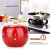 Tomato Shaped Mechanical Timer 60 Minutes Alarm Clock Countdown Kitchen Timer  Meal Prep