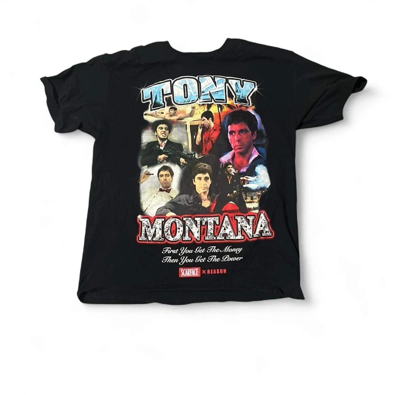 Tony montana scarface tshirt, vintage movie tshirt 4XL