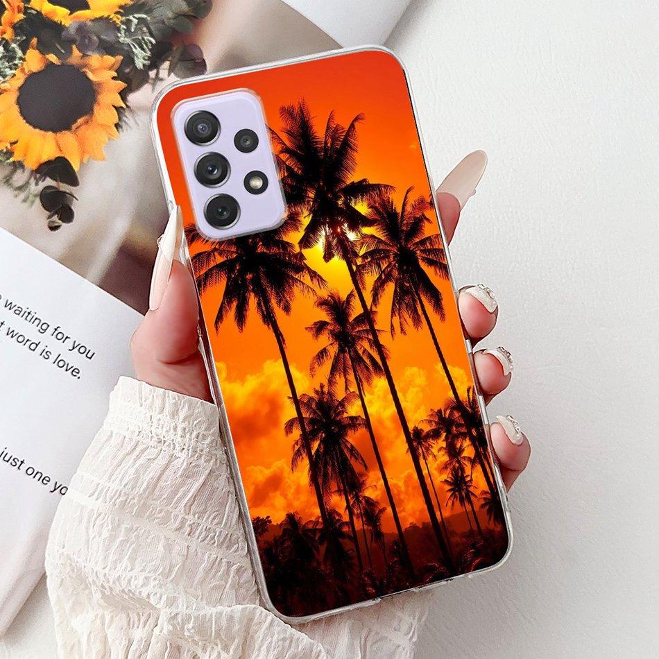 For Samsung Galaxy A72 A52 A52s Cool Dragon Tiger Painted Phone Case For Samsung A72 A52s A52 5G Soft Silicone TPU Cases