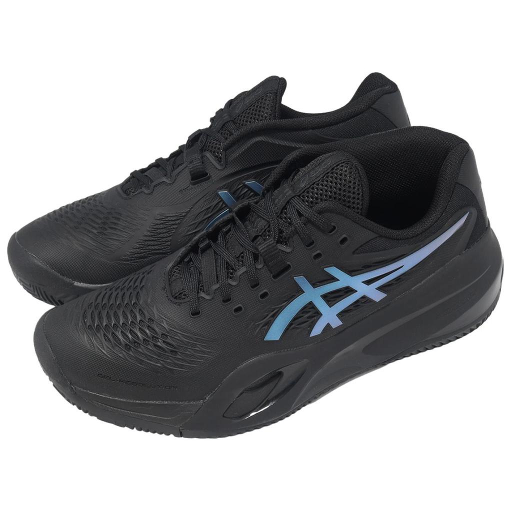 Asics Gel Resolution X Clay Night Energy Unisex Sneakers Black Prism-Blue 1041A535-960