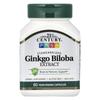 Ginkgo Biloba Extract, Standardized, 60 Vegetarian Capsules (60 Mg Per Capsule)