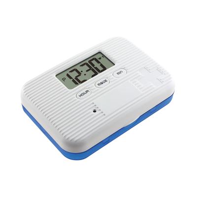 Pill Dispenser with Alarm Electronic Pill Organizer with LCD Display 6 Compartments Digital Pill