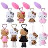Sanrio Hello Kitty Plush Keychain With Soft Short Plush For Girls And Collectors