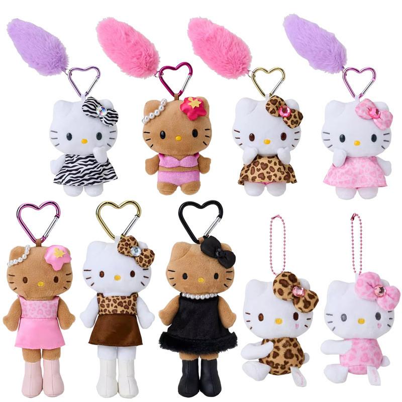Sanrio Hello Kitty Plush Keychain With Soft Short Plush For Girls And Collectors