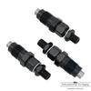 Set Of 3 For Isuzu 3LB1 3LD1 3LD2 4LB1 4LE1 Fuel Injector 8970799761 8970799760