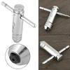 New Arrival 3mm8mm Reversible M3M8 T Bar Handle Ratchet Tap Wrench Holder For Tap And Die Set