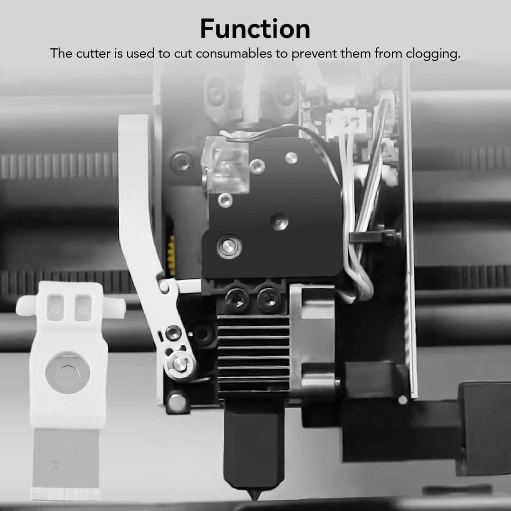 3PCS Filament Cutter Replacement for Bambu Lab A1 P1 X1 3D Printers Stainless Steel Filament Cutter Blades 3D Printers Spare Parts