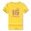 16th Birthday Queen Gift Teen Sweet Sixteen 16 Rose Tshirt Girls Fashion Bday Tee Daughters Friends Gifts Short Sleeve Tops