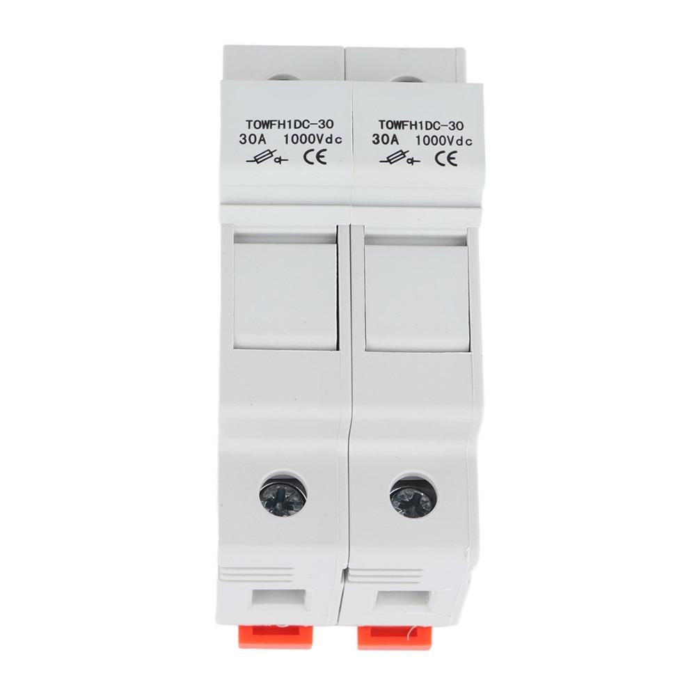 with 2 Fuse 1000VDC Circuit Breaker 25A Circuit Breaker Fuse Set  Power Distribution