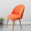 Anti-slip Low Back Duckbill Dining Chair Cover Backrest Protector  for Home Hotel Decoration