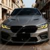 For BMW F90 M5 M5C LCI 2021 2022 2023 2024 2025 Performance Style Front Bumper Lip Spoiler Splitter Diffuser BodyKit Accessories