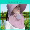 Sunshade Stylish Women Hat With Neck Protection Spring Summer Outdoor Activities
