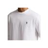 Polo Ralph Lauren Solid Plain Knit Cotton Long Sleeve T-Shirt Men Tops White 489738