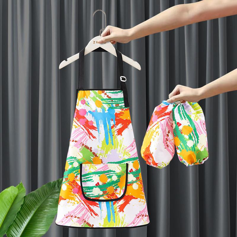 Kids Waterproof Painting Apron Sleeveless & Long Sleeve Smock Toddler Eating Bib Baby Art Craft Overall