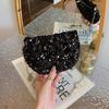 Chic Glitter Single Shoulder Bag 2024 New Summer Texture Chain Crossbody Bag Street Style Shoulder Bag