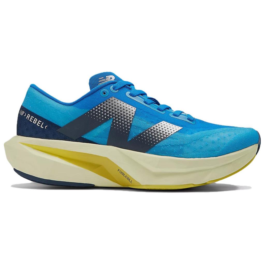 New New Balance FuelCell Rebel V4 Spice Blue Limelight Women's WFCXLB4