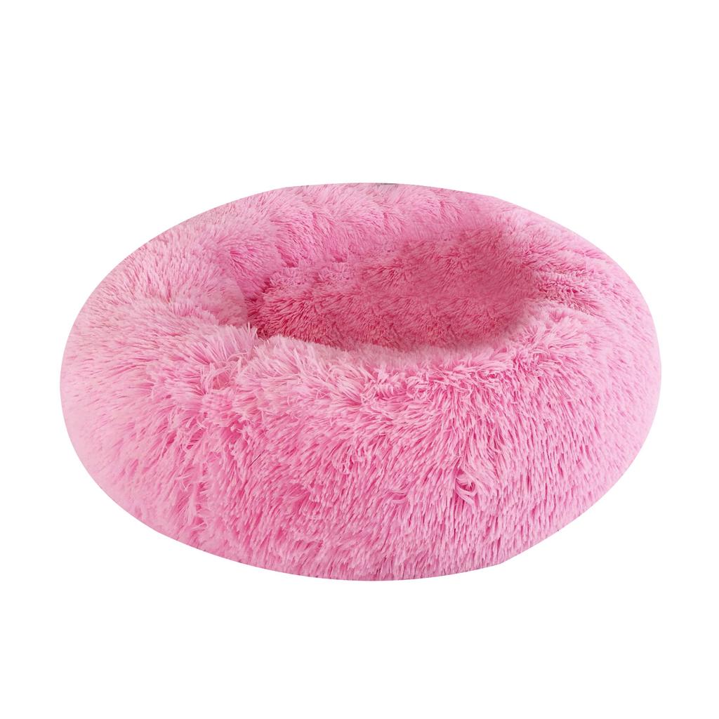 Cat Cushions Bed Multiple Size and Color Winter Soft Round Sofa Bed Cat Bed for Indoor Cat Furry Sofa