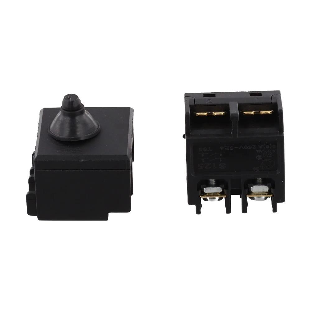 Durable Push Button Switch Electric Power Tool Polisher Compatible Angle Grinder Switch 100mm 4 Inch Fit Replacement Switch