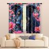 Filtering Curtains Excluding Rods Non Movable Without Batteries Dog Use Bedrooms Living Rooms Set Of 2 Made Polyester Area Decor