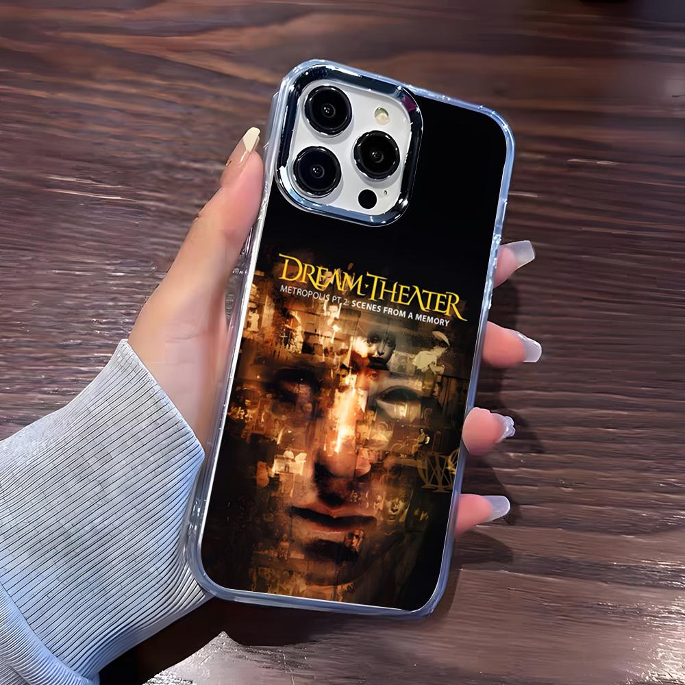 D-Dream T-Theater Band Phone Case For IPhone 17 Pro Max 16 15 14 Pro Max IPhone 13 Pro Max 11 Plus Transparent Cover