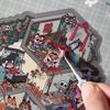 22 Stickers Per Pack Spooky Town 7.0 Series Miniature Scene Collection Micro-horror Themed Creative 3D Fun DIY Stickers