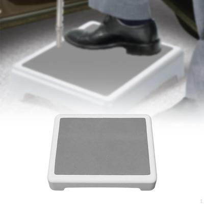 Step Stool Riser Non Slip Bathroom Multipurpose Elderly Outdoor Use Footrest Plat for Car