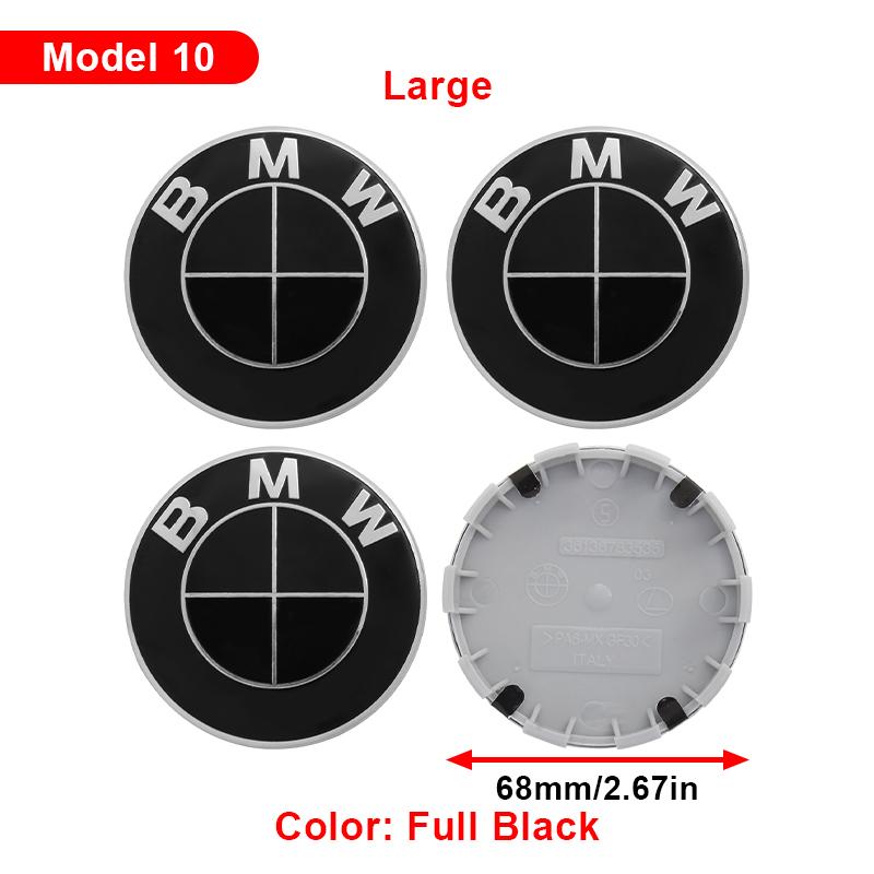 4Pcs 56mm 68mm Car Hub Cap Wheel Center Cap Emblem Badge Accessories For BMW G08 F15 F16 G20 E34 F94 F95 G30 G11 E46 F30 F40 F10