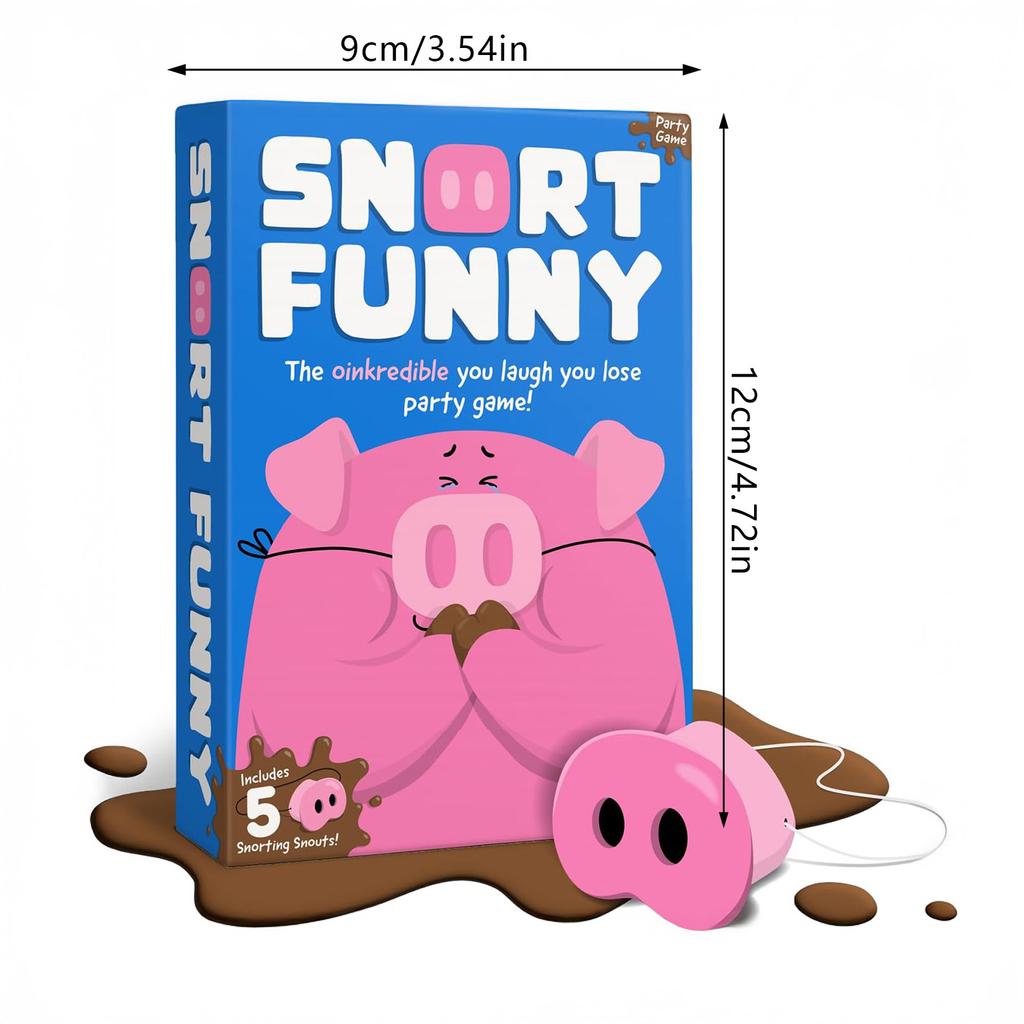 Card Game Set with You Laugh You Lose Party Challenge Cards Novelty Tabletop Game for Family Friends Gatherings