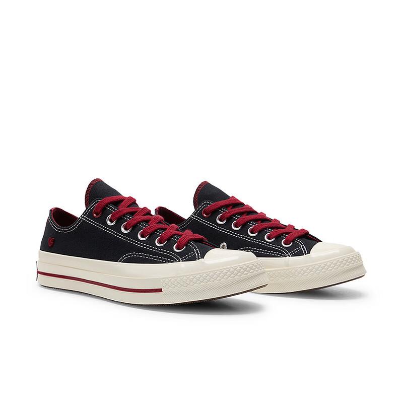 Converse Chuck 70 Comfortable Versatile Durable Low-Top Canvas Shoes Unisex Sneakers Black A16577C