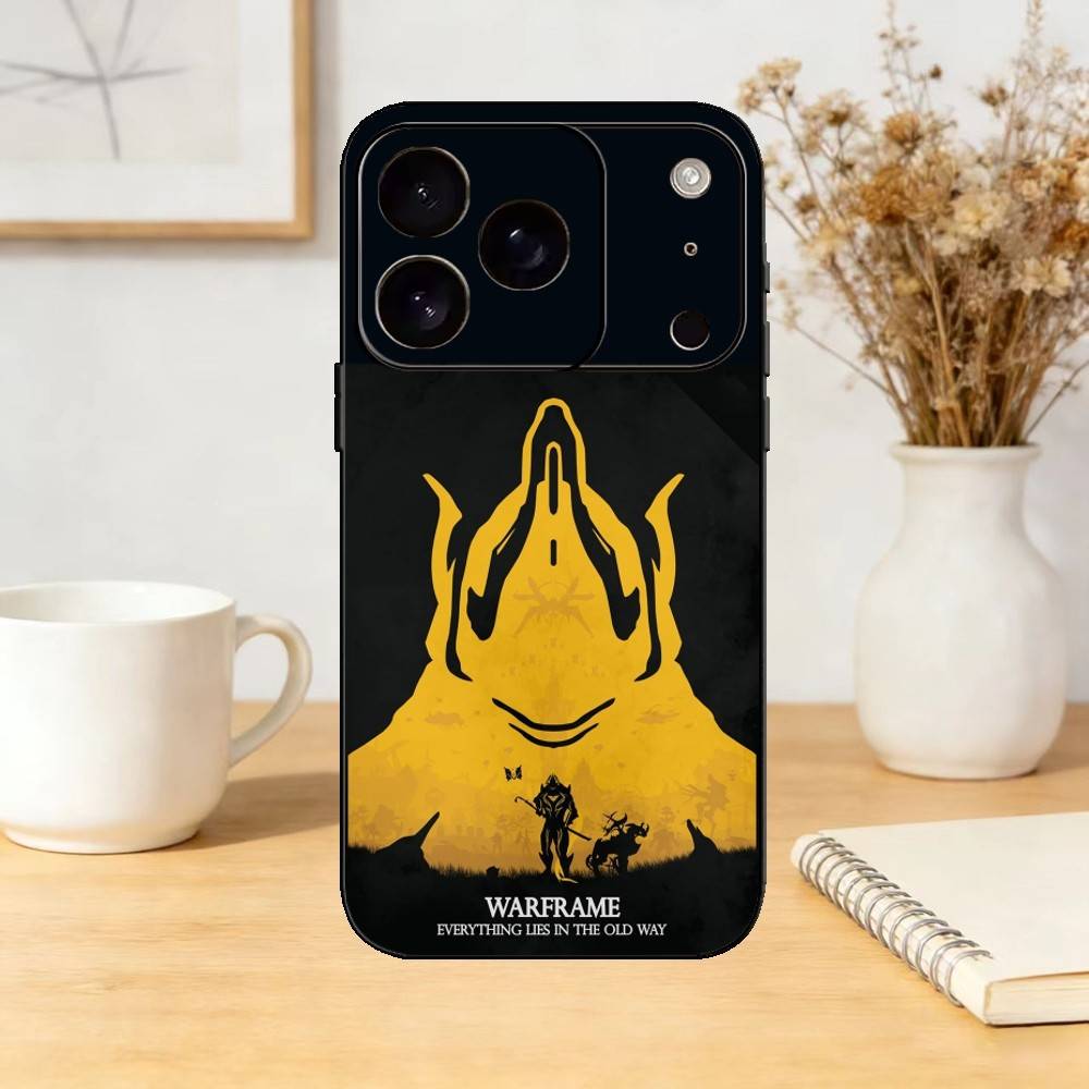 

Video Game W-Warframe Phone Case Silicone black Soft For IPhone 17,16,15,14,13,12,11,SE,Plus Pro Max iPhone12PRO