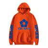 Felpa con cappuccio unisex BLUE LOCK Felpa con cappuccio con stampa anime Streetwear per coppie Uomini Donne