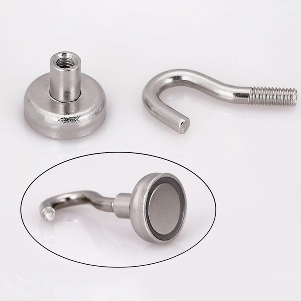 Strong Salvage Magnetic Lifting Hook, Anti-Collision Super Strong Magnetic Handling Suction Cup