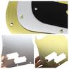 1 pièce Pickguard de Guitare Métal Pickguard de Guitare Électrique Plaque Anti-Rayures Pour Precision Bass PB Partie de Guitare Basse 13 Trous