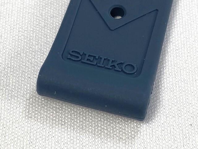 R03C011J9 SEIKO Prospex 19mm Silicone Rubber for Band, Navy, SBEX009/ 8L55-00E0