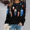 Women's Breathable Long-sleeved Casual Versatile Top Fashionable Comfortable Pullovers Long Sleeves Women’s