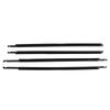 4Pcs Window Moulding Trim For Toyota Prius 1.5L 2004-2009 Weatherstrip Seal Side Door Glass Rubber Belt Waterproof 75710-47010